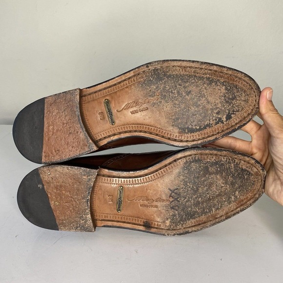 Mezlan Mens Genuine Lizard Handmade brown Kilties Tassel Shoes 8 main image 4